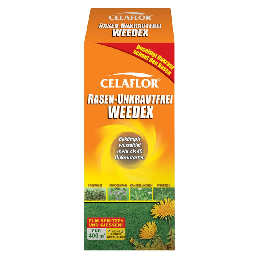 Celaflor Rasen-Unkrautfrei Weedex zur Bekämpfung von Unkraut im Rasen, 400 ml - Bild 2