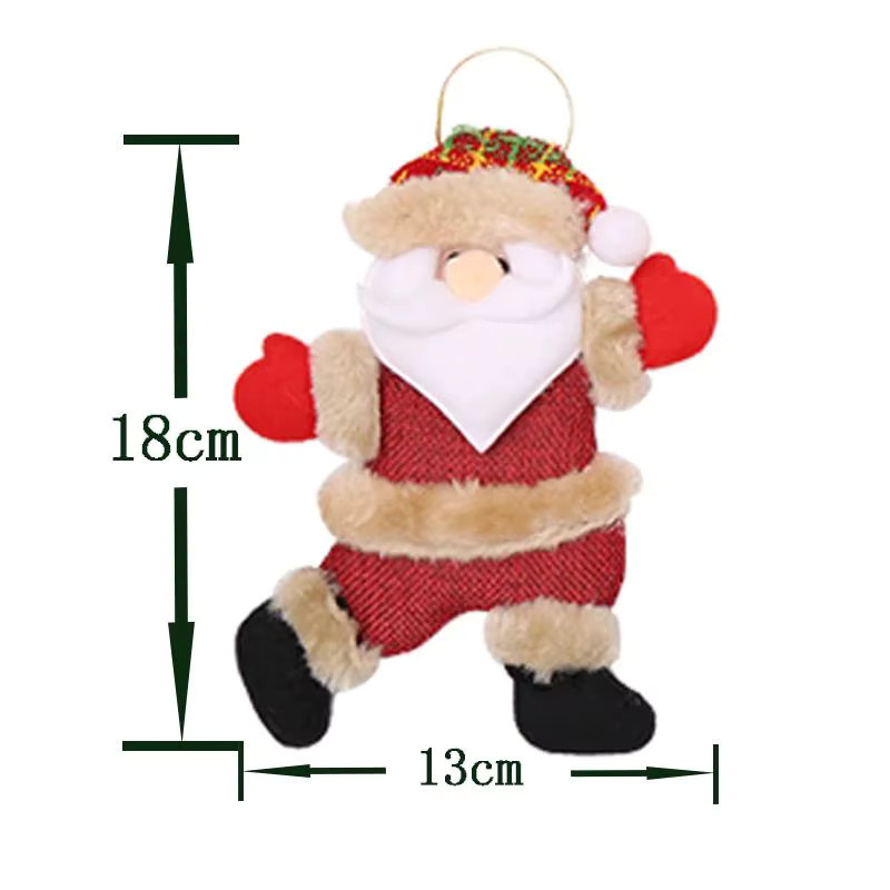 Mini-Weihnachtsstrümpfe von RIBBON HOUSE in Multicolor für Kinder und Neujahrsdekoration - Bild 2
