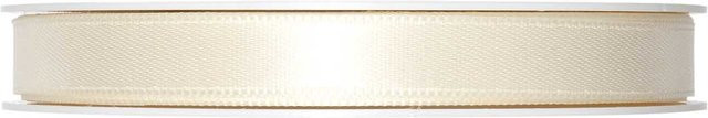 Halbach Satinband aus Polyester in Creme, Breite: 10 mm, Länge: 5 m - Bild 1