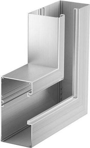 OBO Bettermann Montagezubehör Aluminium Silber B: 170 mm, T: 90 mm - Bild 1
