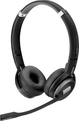 EPOS IMPACT SDW 5065 Double-Sided DECT On-Ear Headset Schwarz mit USB-A Anschluss und Skype for Business Zertifizierung - Bild 3