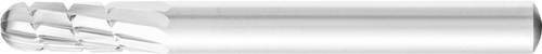 PFERD Frässtift Walze HSS Walzenrundform Silber, Arbeitslänge: 16 mm, Durchmesser: 6 mm, Schaftdurchmesser: 6 mm - Bild 1