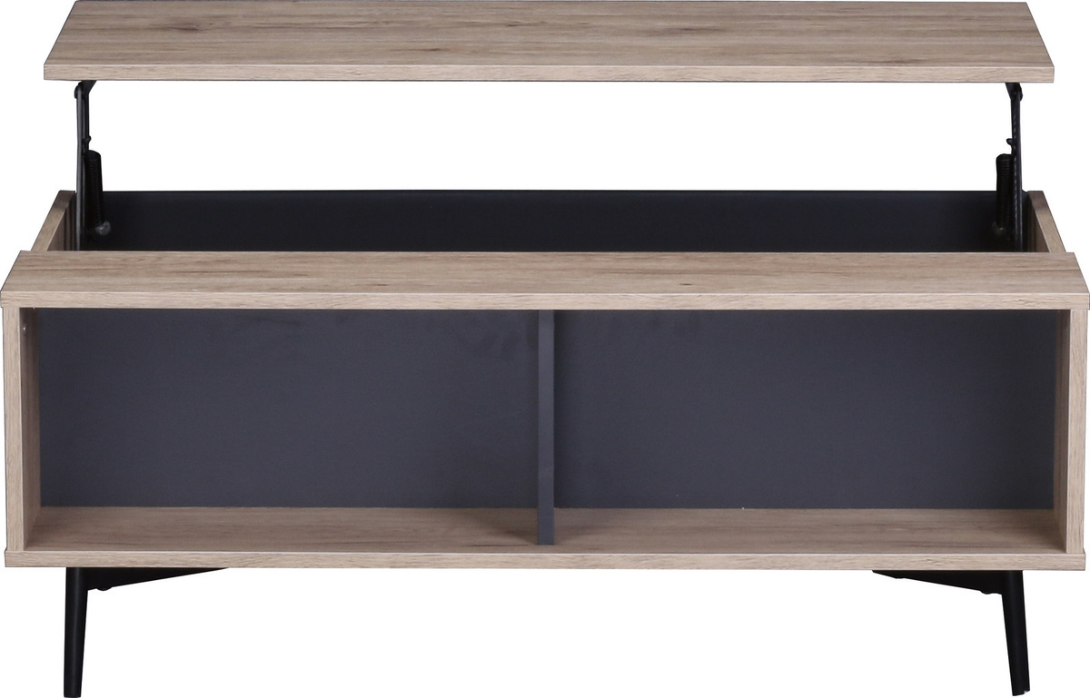 SIT Couchtisch MAILBOX in Beige mit Lift-Mechanismus, B: 100 cm, H: 39 cm, T: 58 cm - Bild 1