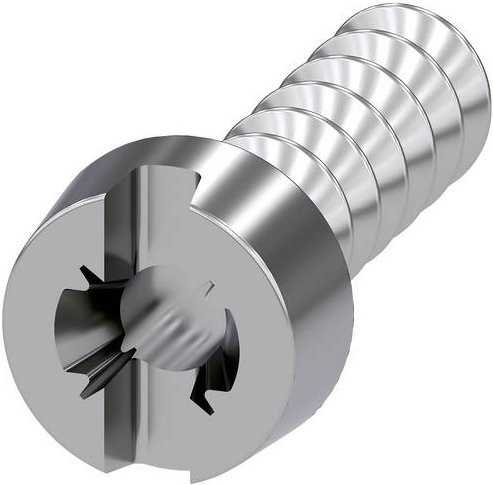Siemens Schraube 50 Stück Silber - Bild 1