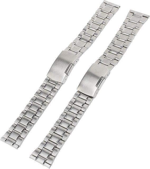 Neoglint Uhrenarmband Edelstahl, 20mm 22mm, Silber, Unisex - Bild 1
