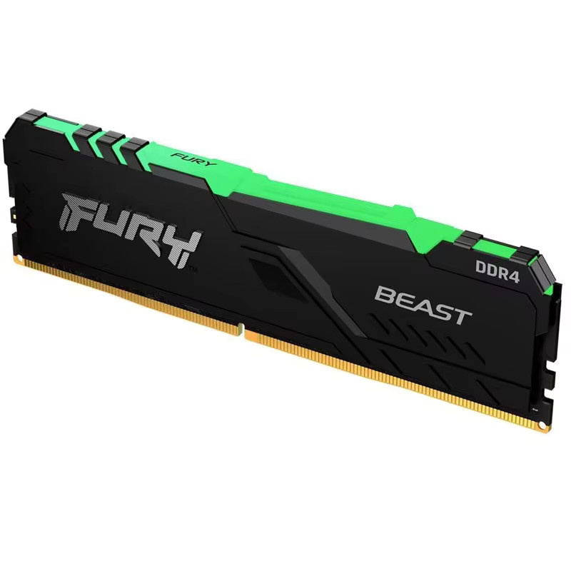 Kingston FURY RGB DDR4 Arbeitsspeicher DIMM XMP 288 Pin für Desktop in Schwarz - Bild 2