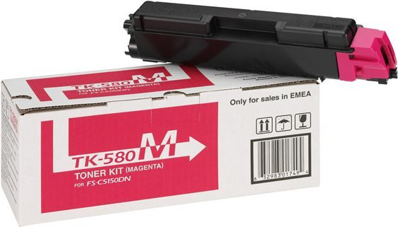 Kyocera Original Toner TK-580M Magenta für ECOSYS P6021cdn und FS-C5150DN - Bild 2
