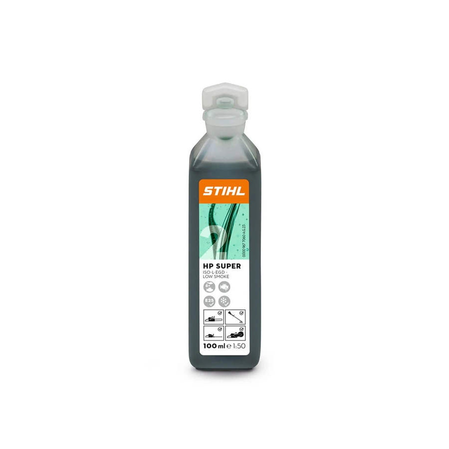 Stihl Zweitaktmotorenöl HP Super 100 ml in Orange-Grau - Bild 2