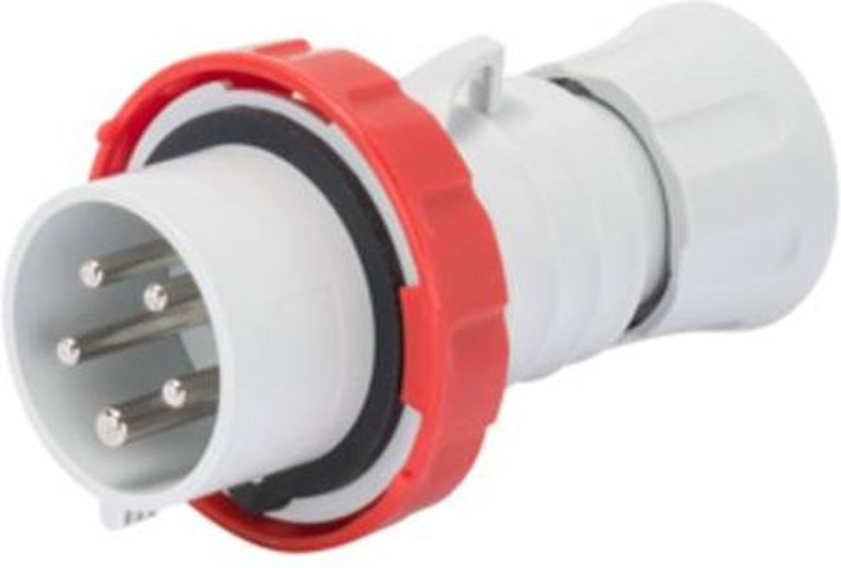 Gewiss CEE Stecker GW60042H 32A 415 V Rot - Bild 2