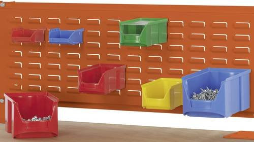 Manuflex ZB0174.2001 Werkzeug-Schlitzplatte für CANTOLAB und ALU in Orange, Nutzhöhe: 300 mm, Breite: 1496 mm - Bild 1