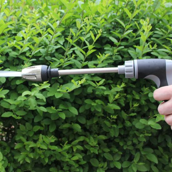 Hochdruckschlauchdüse von yinchuishiting mit langem Stab-Verstärker aus Edelstahl in Silber zur Bewässerung und Autoreinigung - Bild 2