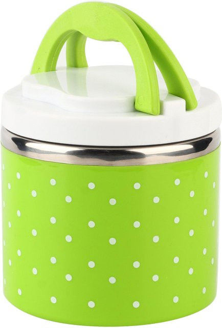 TOMTOP JMS Thermische Lunchbox aus Edelstahl mit Isolierung, Farbe: Grün - Bild 1