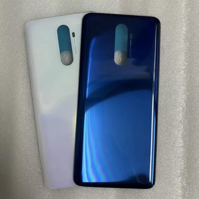 Ersatz Gehäusehülle für Oppo Realme X2 Pro mit 3D-Glaspanel in Weiß - Bild 1