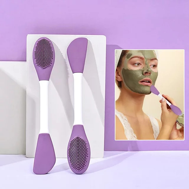 Define Beauty Doppel Kopf Silikon Maskenpinsel, Gesicht, Unisex - Bild 1