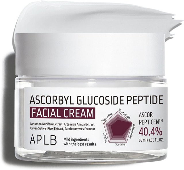 APLB Ascorbyl Glucosid Peptid Gesichtscreme, 55 ml - Bild 1