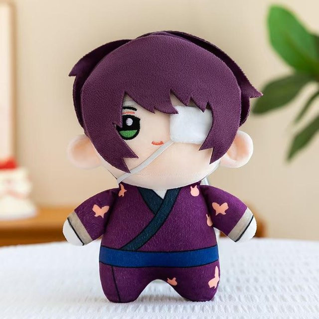 Yiran toy Gintama Sakata Gintoki Kagura Okita Sougo Hijikata Toushirou Plüschtiere, ab 18 Jahren - Bild 1