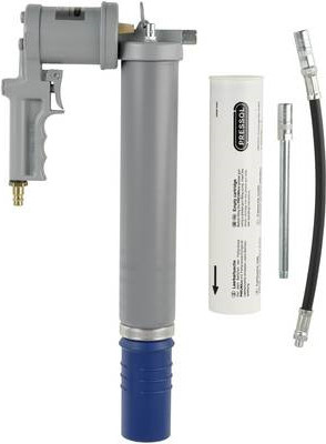 Pressol Druckluft-Fettpresse PNEUMAxx-DLFP M hydraulisch, grau, Zinkdruckguss - Bild 1