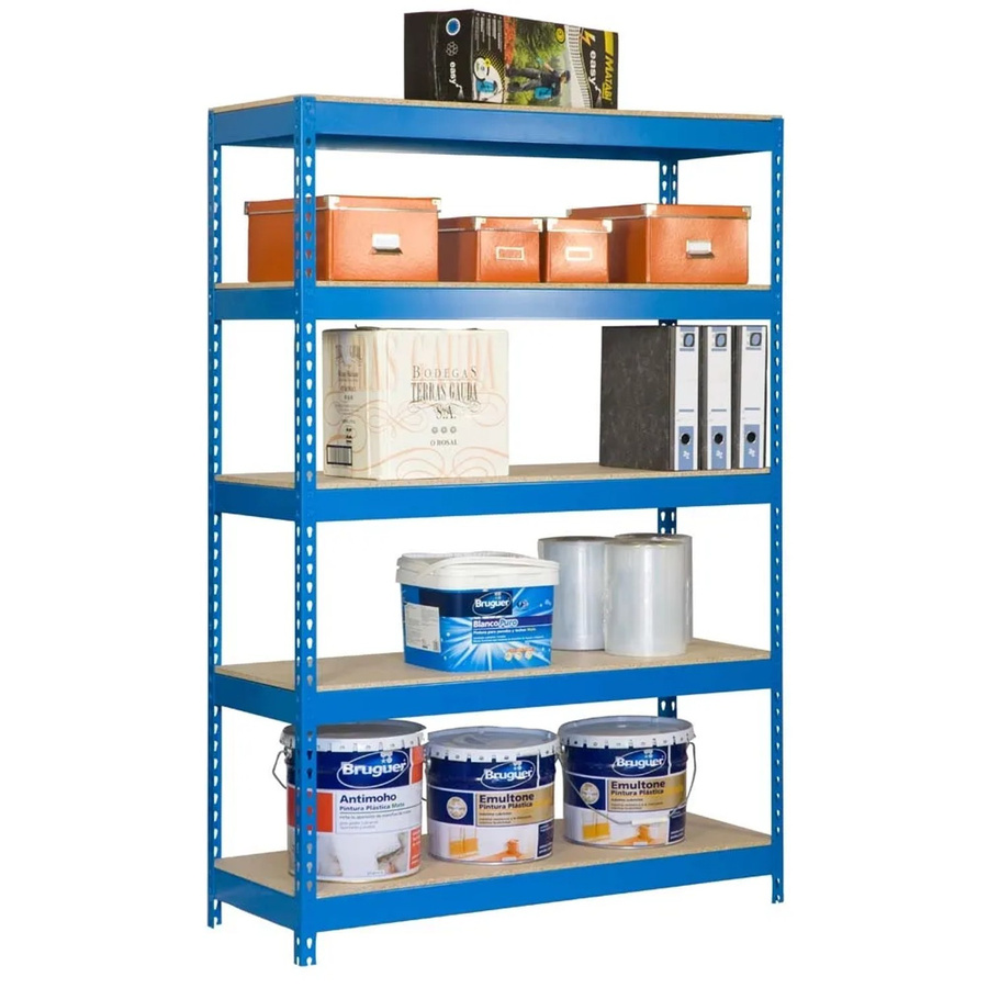 PROREGAL Schwerlastregal Wood Yeti Light Blau, H x B x T: 200 x 120 x 45 cm - Bild 2