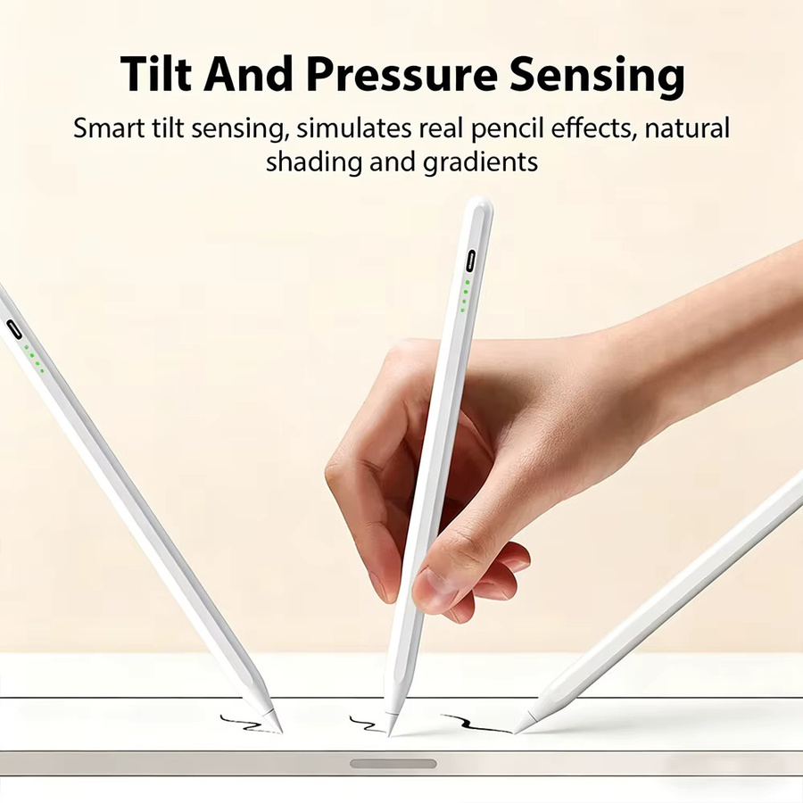EMTRA Stylus für Apple iPad mit Neigungssensitivität, White - Bild 4