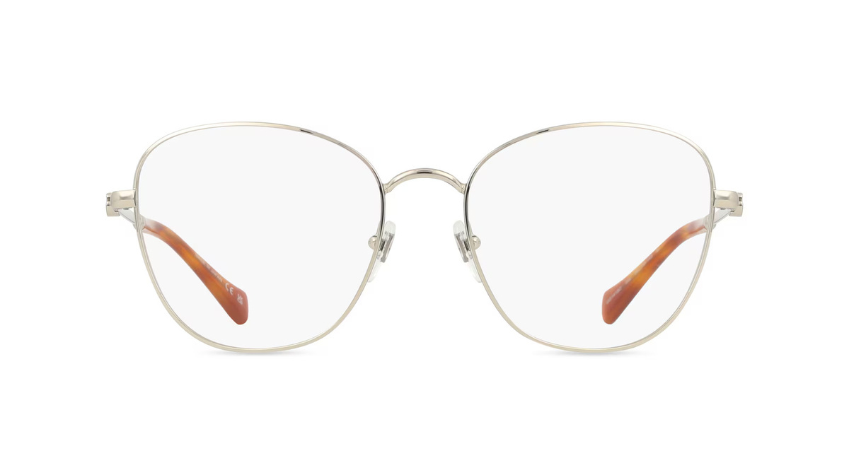 Gucci GG1418O Korrektionsbrille, Butterfly, Vollrand, Metall, Silber, Unisex - Bild 1