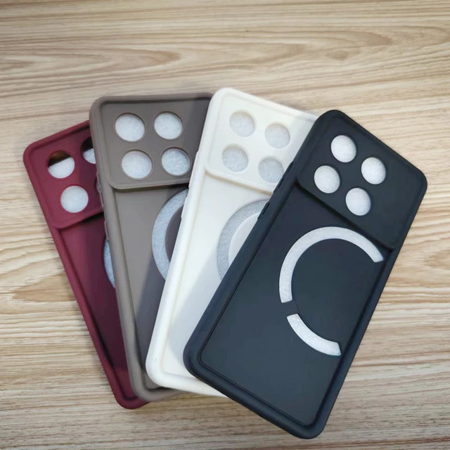 Infinix GT 20 Pro Handyhülle Infinix X6871 Soft Cover in Braun mit Anti-Fall-Schutz und mattem Luxus-Finish - Bild 1