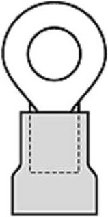 Molex 190540113 Ringkabelschuh in Grau mit Kunststoffgehäuse - Bild 1