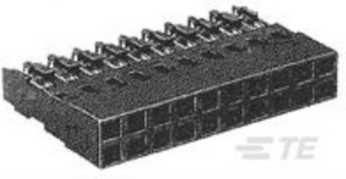 TE Connectivity 1-5102935-2 Box Schwarz - Bild 1
