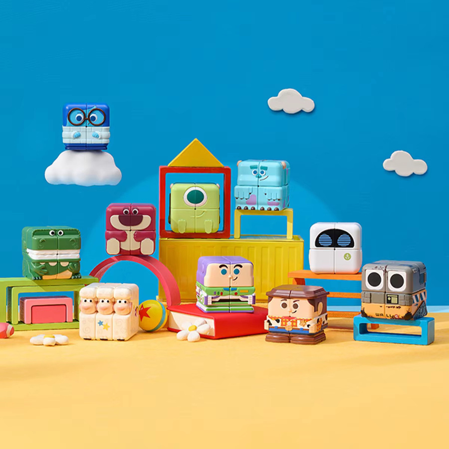 POP MART Disney/Pixar POP CUBE CUBIEC Serie Figuren, Blindbox, Einzelfigur - Bild 2