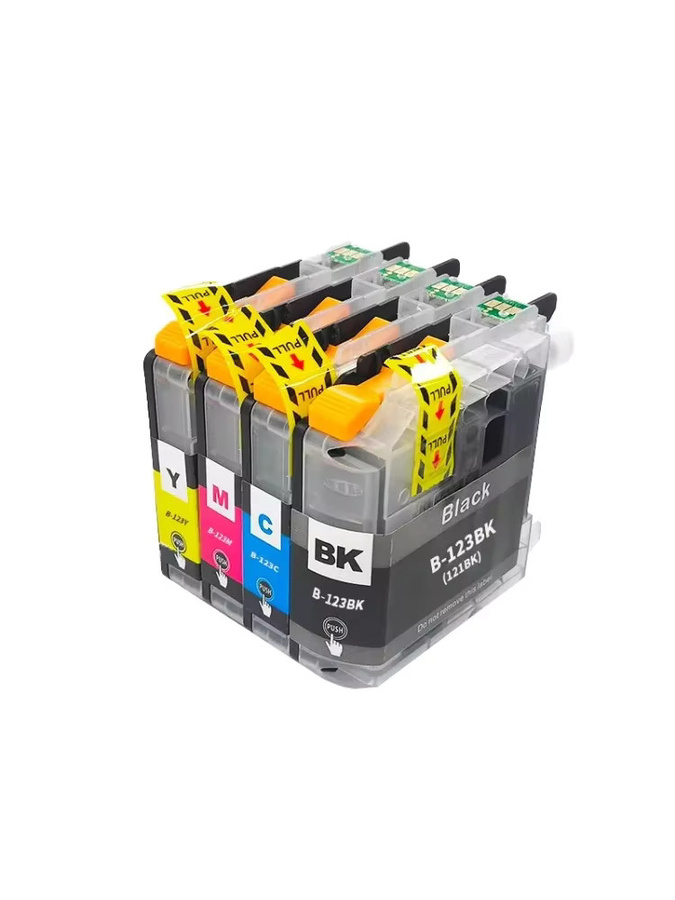 Brother LC123 Tintenpatrone Multicolor kompatibel für MFC-J470DW, MFC-J650DW, DCP-J552DW und DCP-J752DW Tintenstrahldrucker - Bild 2