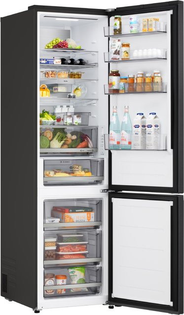 LG Kühl-Gefrier-Kombination GBBS726BEV in Essence Black Steel Schwarz - Bild 2