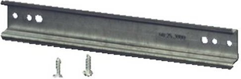 Hensel FP TS 27 Tragschiene aus Stahl in Silber, Länge: 216 mm - Bild 1