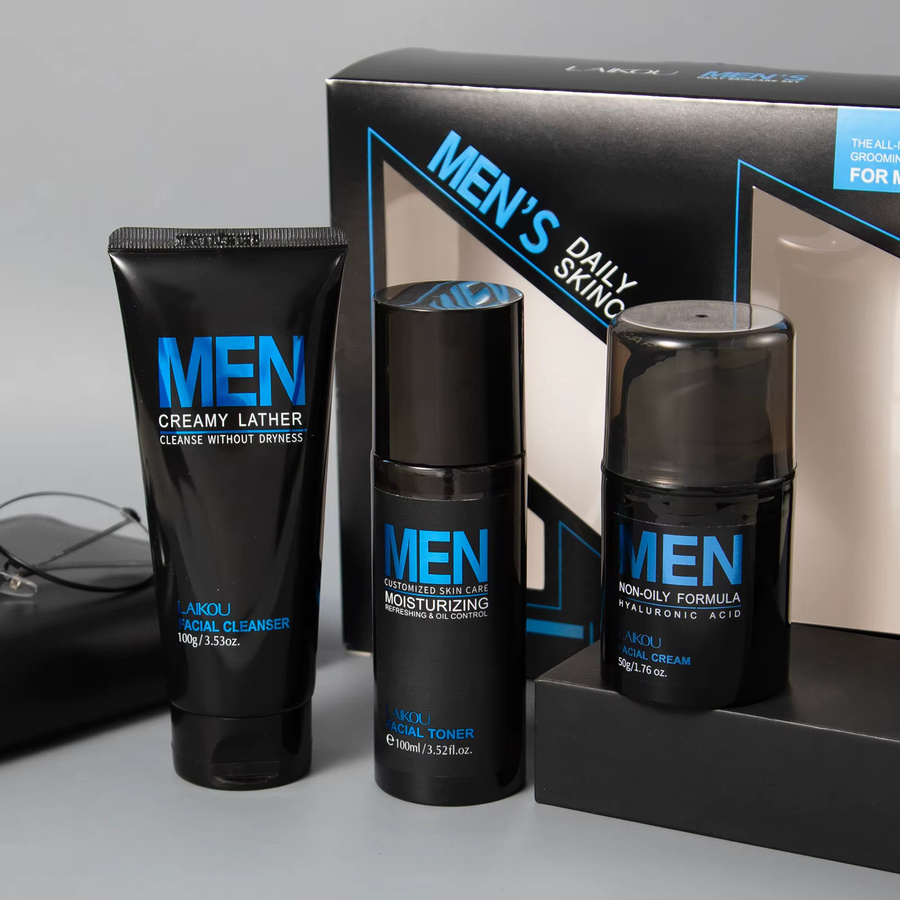 LAIKOU Tagespflege-Set für Herren, 3-teilig - Bild 3