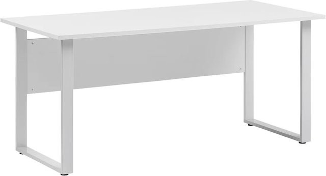 Schreibtisch Hippo Tall von PROREGAL in Lichtgrau, H x B x T: 73 x 160 x 65 cm - Bild 1