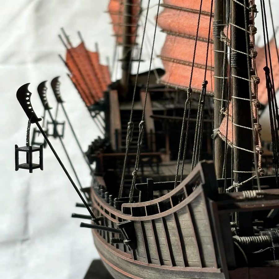 AT 99 MODEL Königin Elizabeth Segelschiff-Montagemodell, 1:96, statischer Modellbausatz - Bild 2