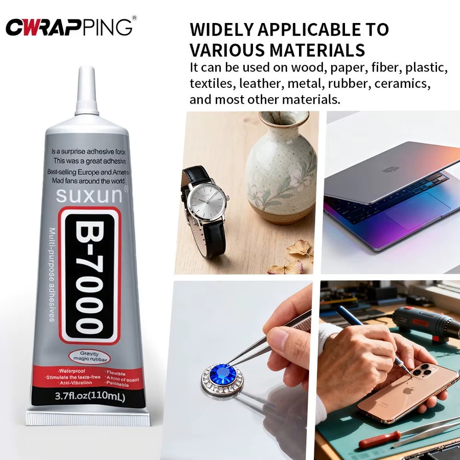 T7000 Mehrzweckkleber für Glas und Kunststoff zur Reparatur von Handy und Uhren, starke Bindung für DIY und Handwerk - Bild 5