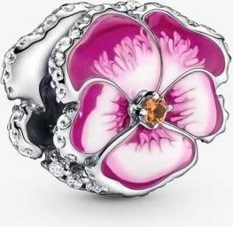 POMOiii Schmetterlingsanhänger, 925 Silber, Perle, Zirkonia, Damen - Bild 1