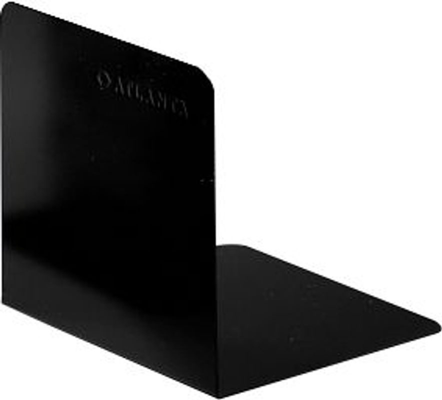 Maul Buchstütze aus Stahl in Schwarz, Höhe: 14 cm, 2er-Set - Bild 2