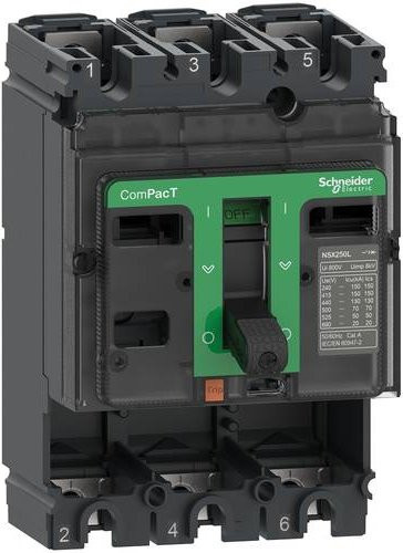 Schneider Electric C25F3 MCB Leistungsschalter in Grau - Bild 1