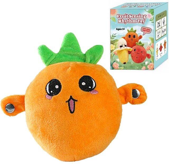 Yiran toy Bananenfrucht Plüschpuppe, Musikrhythmus-Induktionsspielzeug, ab 3 Jahren - Bild 1