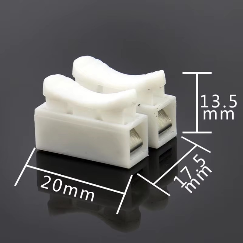 Elektrische Kabelverbinder CH2 CH3 Schnell-Kabelverbinder ohne Löten und Schraubklemmen in Weiß - Bild 4