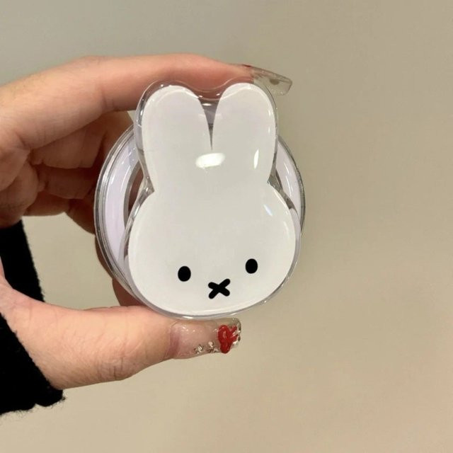 Miffy Magnetische MagSafe Handyhalterung Faltbar und Teleskopisch in Weiß - Bild 1