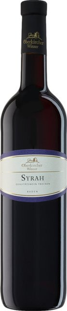 Oberkircher Winzer Vinum Nobile Syrah Rotwein, Baden, 2022, trocken, 0,75 l - Bild 1