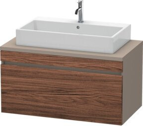 Duravit Waschtischunterschrank DuraStyle in Dunkelblau mit einer Auszug, Breite: 100 cm, Tiefe: 54,8 cm, Höhe: 51,2 cm - Bild 1