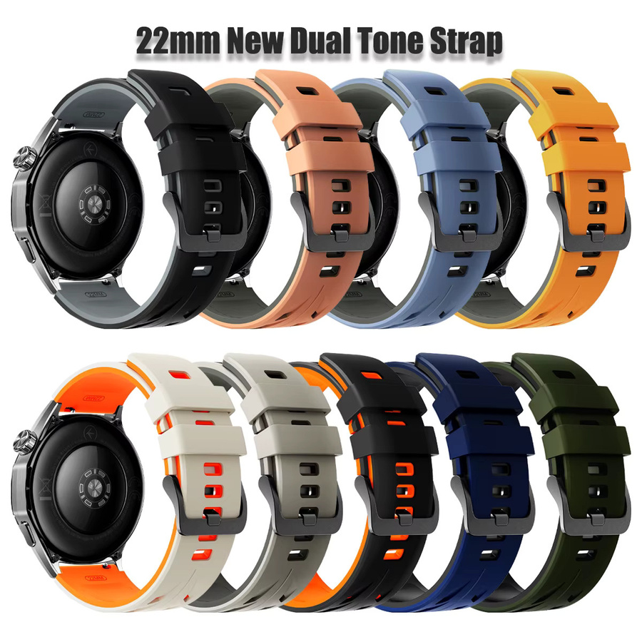 Xiaomi Uhrenarmband Silikon, 22 mm, Schwarz - Bild 4