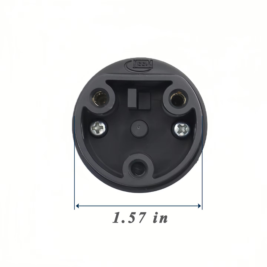 YEEDA Y-30 Stecker- und Buchsen-Set für Golfwagen und Sightseeing-Fahrzeuge, 48V/60V DC, Grau - Bild 2