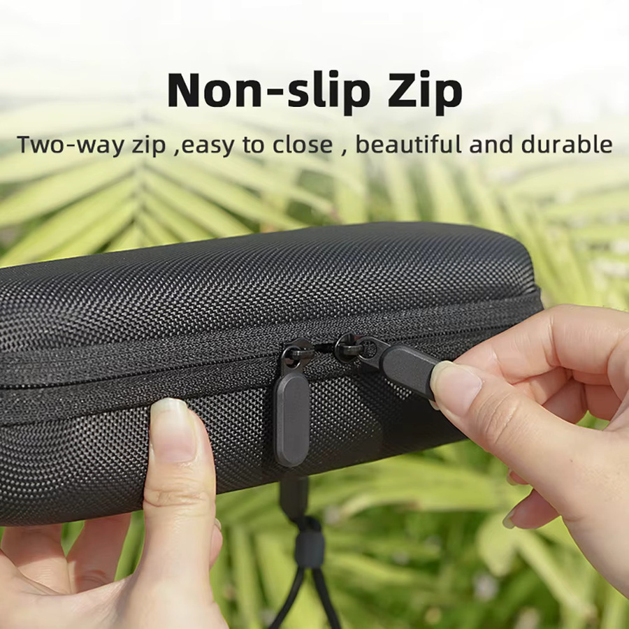 DJI Pocket 3 Aufbewahrungstasche für Creator Combo Zubehör, Tragetasche in Schwarz mit Karabiner - Bild 4