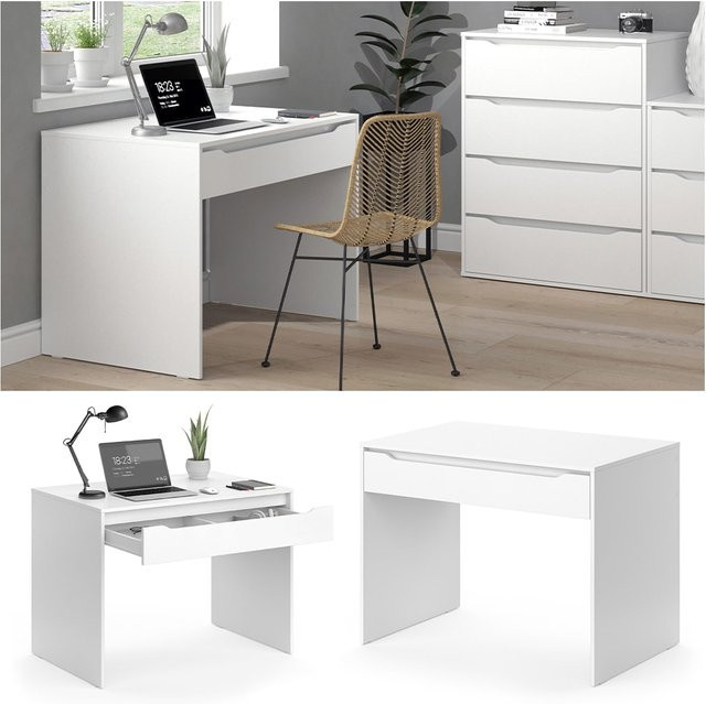 Vicco Schreibtisch Ruben mit Melaminharzbeschichtung, B: 100 cm, T: 65 cm - Bild 1