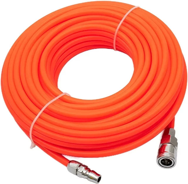 Flexibles PE-Pneumatikrohr als Hochdruck-Luftschlauch und Kompressorschlauch in Orange - Bild 1