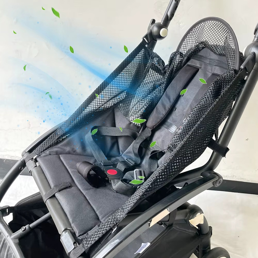 Mutterbräune Kinderwagen-Basis kompatibel mit Babyzen YOYO & YOYO2 in Schwarz - Bild 5
