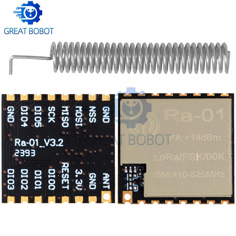 baishundianzi RA-01 LoRa SX1278 433 MHz Wireless Spread Spectrum Übertragungsmodul für Arduino mit bis zu 10 km Reichweite - Bild 4